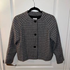 Aritzia wool cropped jacket